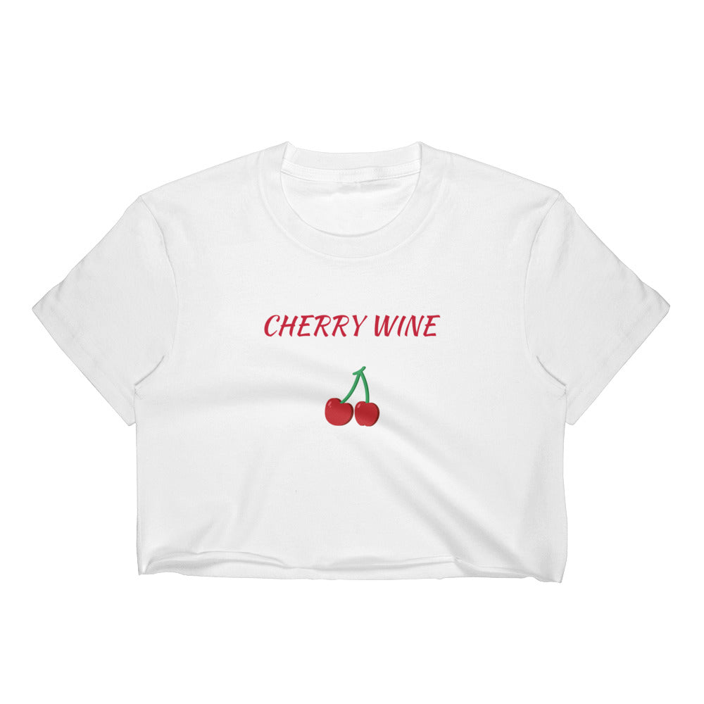 INFAMOUS MILITIA™Cherry Wine crop top