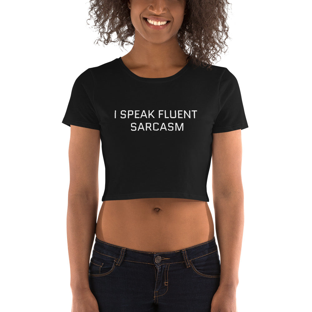 SARCASM Crop Top