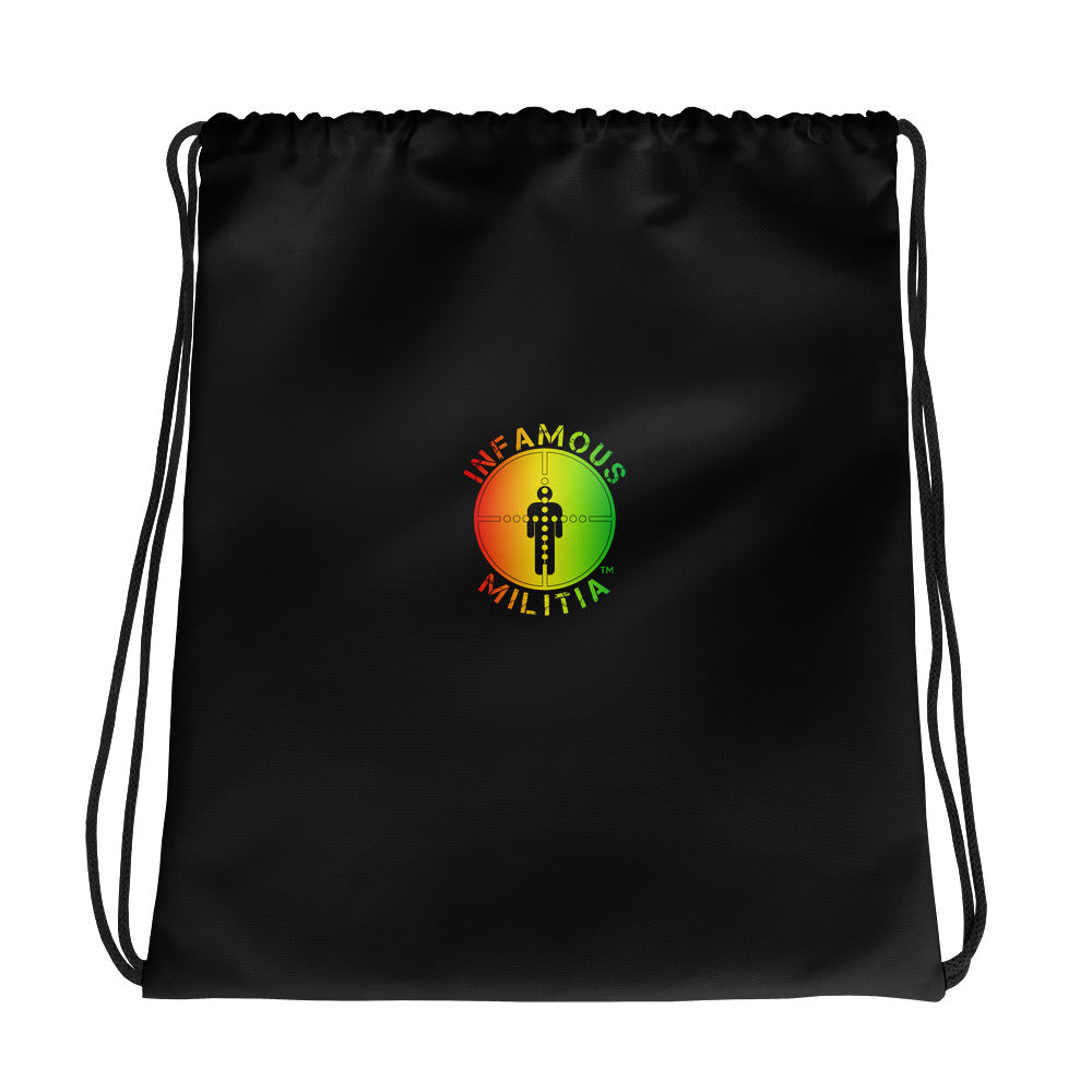 Rasta drawstring bag