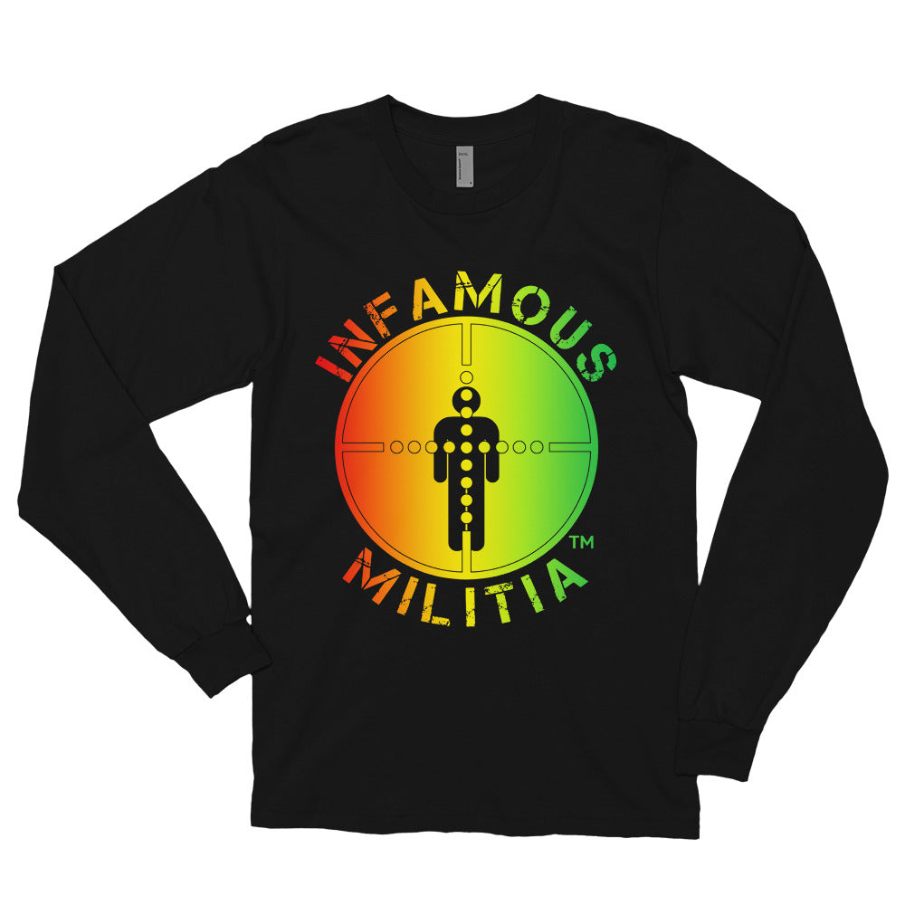 INFAMOUS MILITIA Juneteenth long sleeve t-shirt