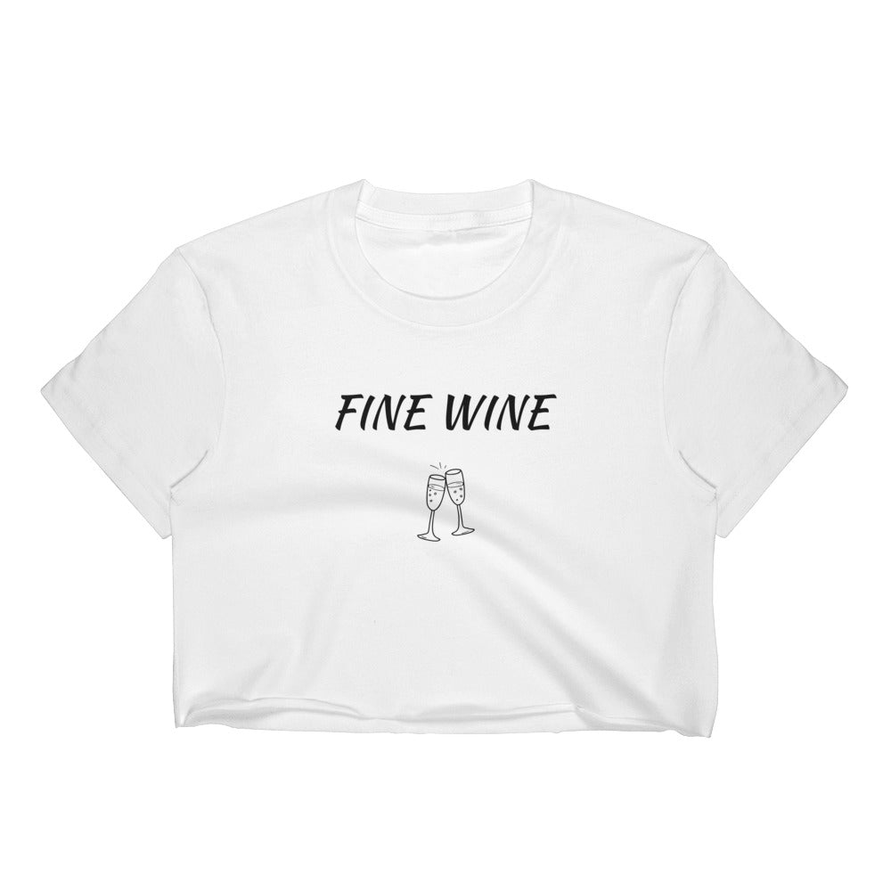 INFAMOUS MILITIA™Fine Wine crop top