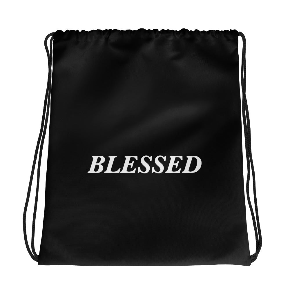 Blessed drawstring bag