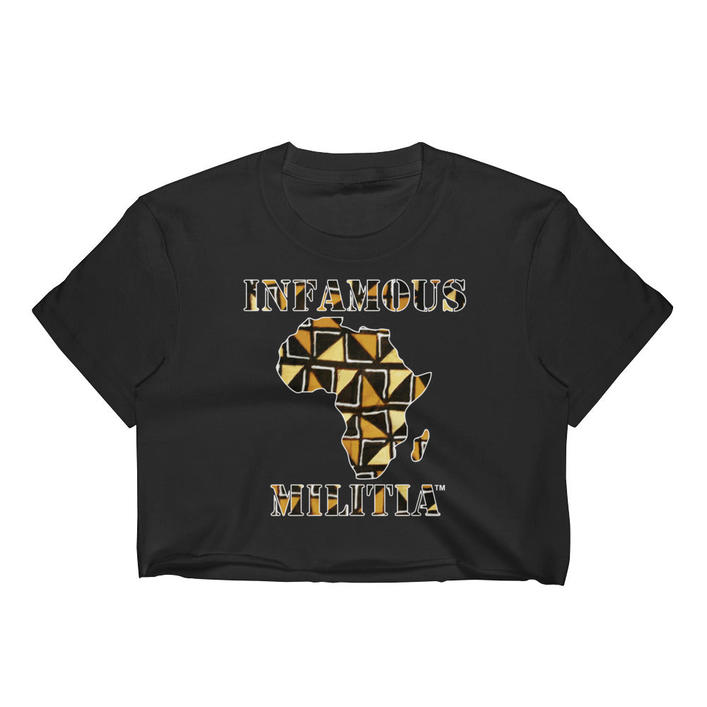 Africa Crop Top