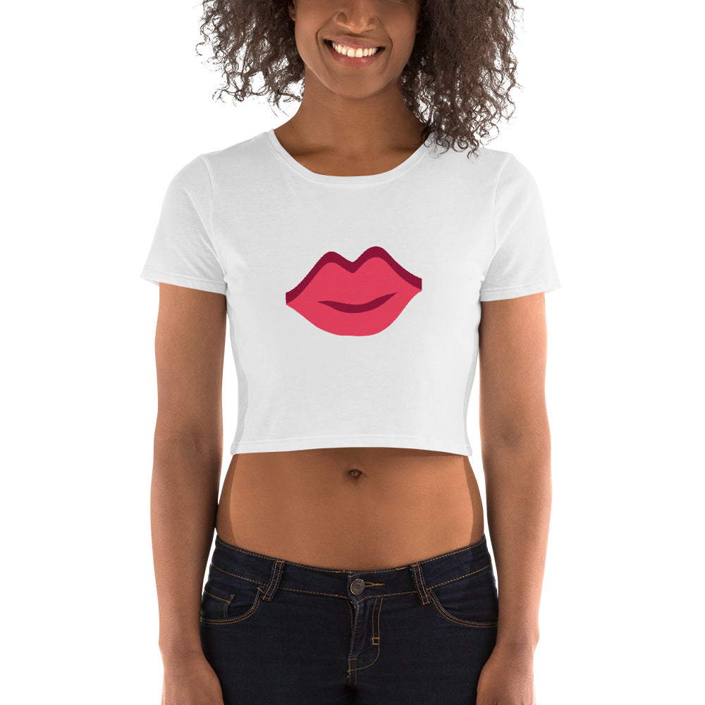 INFAMOUS MILITIA™Lips crop top