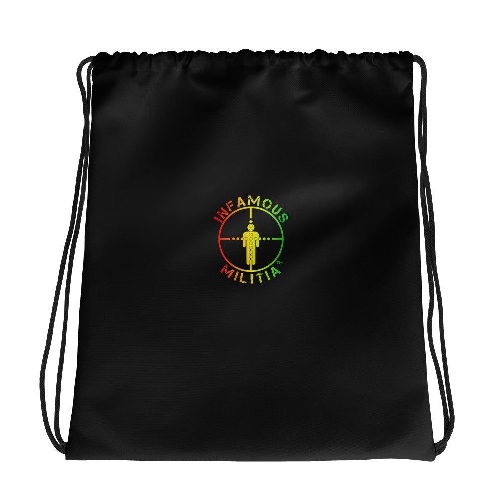 Rasta drawstring bag