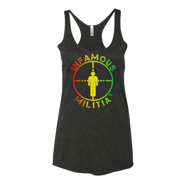 INFAMOUS MILITIA™Juneteenth women's tank top