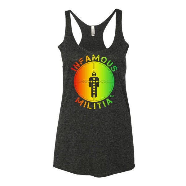 INFAMOUS MILITIA™Juneteenth women's tank to