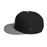 INFAMOUS MILITIA™Gray & Black Snapback Hat