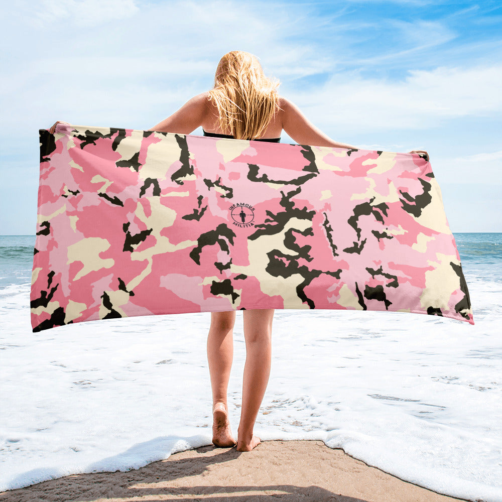 INFAMOUS MILITIA™Beach towel