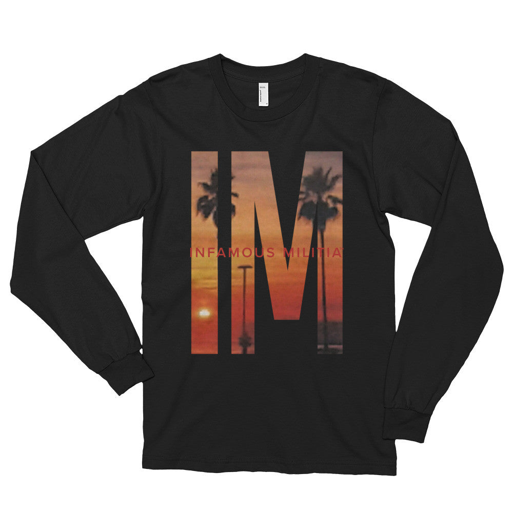 INFAMOUS MILITIA Sunset long sleeve t-shirt