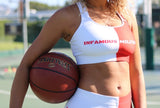 INFAMOUS MILITIA™Red Hot sports bra