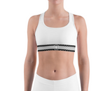 INFAMOUS MILITIA™Trademark sports bra