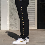 INFAMOUS MILITIA™Gold 24K Sweats