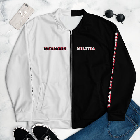 INFAMOUS MILITIA™ Abstract Bomber Jacket
