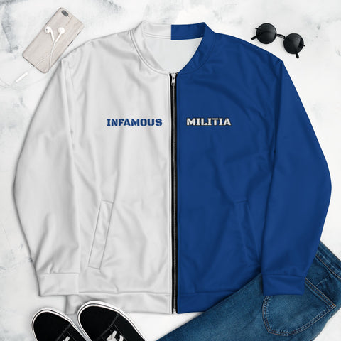 INFAMOUS MILITIA™ Blue Chip Bomber Jacket