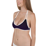 INFAMOUS MILITIA™Ombre purple bikini top