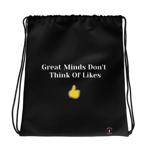 Great Minds Drawstring bag