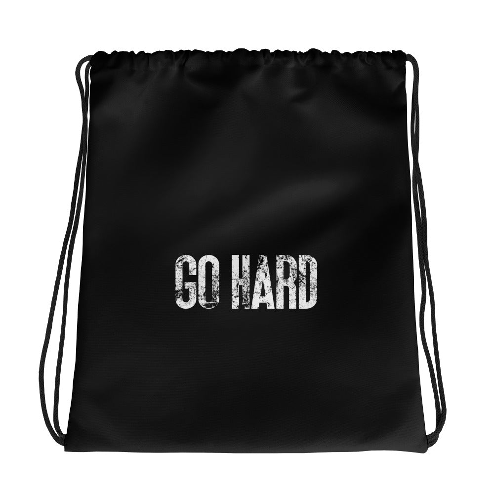 Go hard drawstring bag 