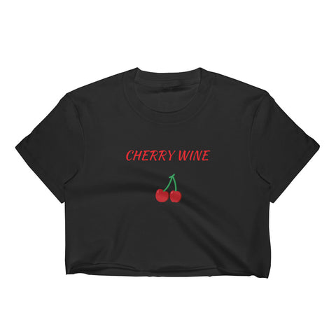 INFAMOUS MILITIA™Cherry Wine crop top