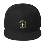INFAMOUS MILITIA™ Black & Gold Snapback Hat
