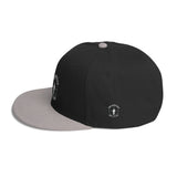 INFAMOUS MILITIA™Gray & Black Snapback Hat