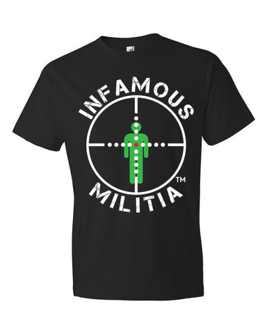 Infamous militia tee shirt