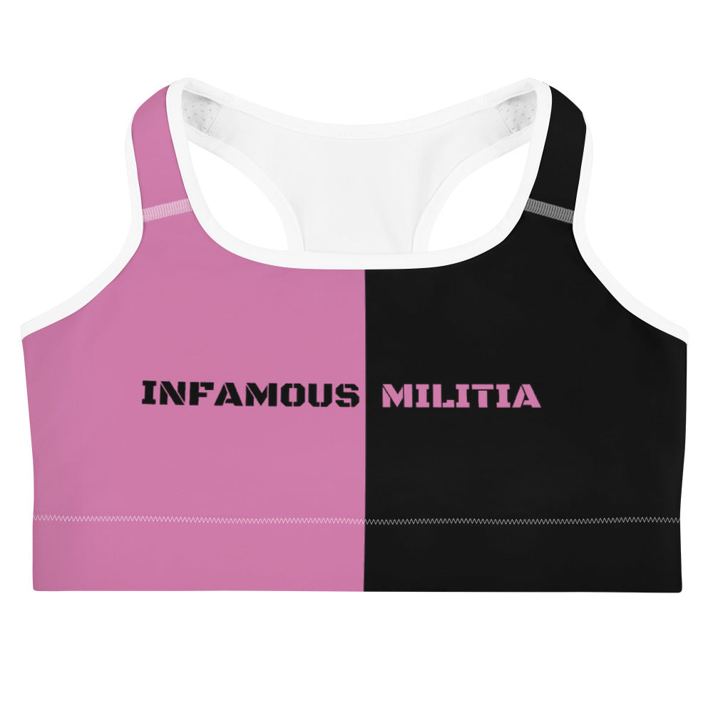 INFAMOUS MILITIA™ Pink Diamond sports bra