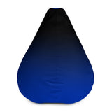 INFAMOUS MILITIA™Blue bean bag chair w/ filling