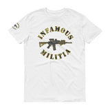 INFAMOUS MILITIA™HK Army Camo Rifle t-shirt