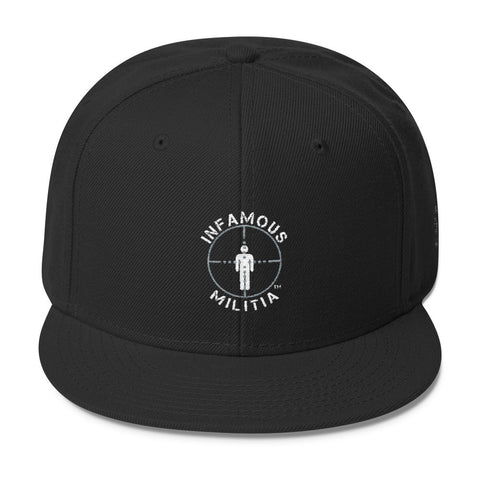 Black & gray snapback hat 