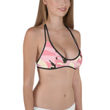 INFAMOUS MILITIA™Pink camo bikini top