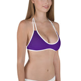 INFAMOUS MILITIA™Ombre purple bikini top