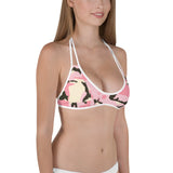 INFAMOUS MILITIA™Pink camo bikini top