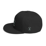 INFAMOUS MILITIA™Black & Green Snapback Hat