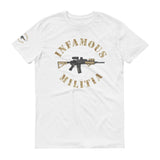 INFAMOUS MILITIA™HK Marine Camo Rifle t-shirt