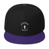 INFAMOUS MILITIA™Black & Purple Snapback Hat