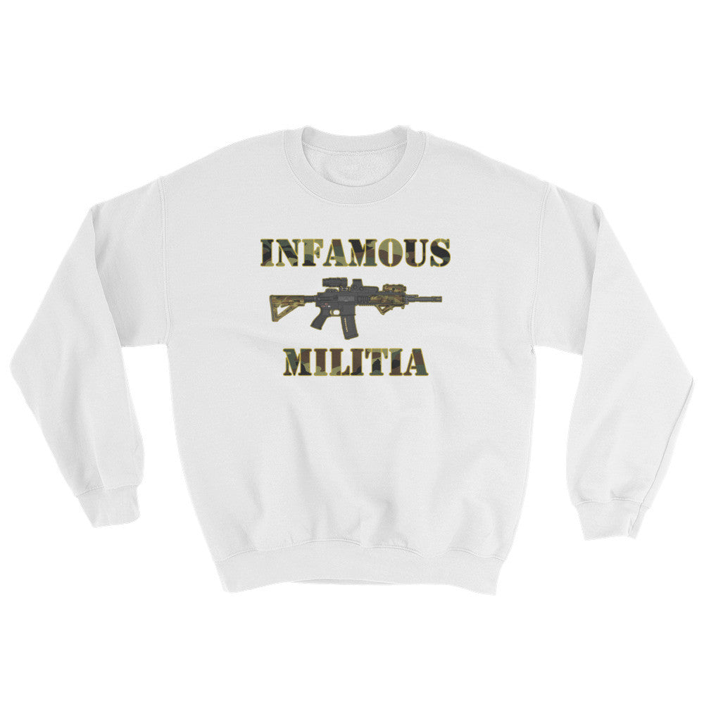 INFAMOUS MILITIA HK Army Camo sweatshirt
