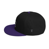 INFAMOUS MILITIA™Black & Purple Snapback Hat