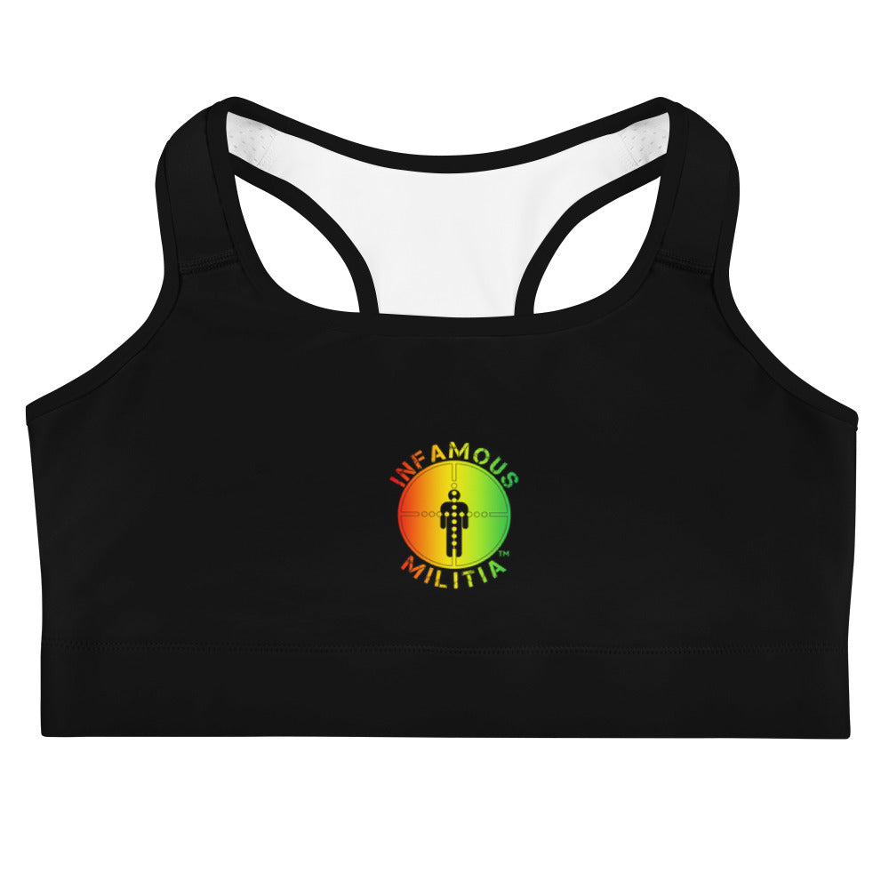 Juneteenth sports bra 