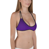 INFAMOUS MILITIA™Ombre purple bikini top