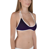 INFAMOUS MILITIA™Ombre purple bikini top